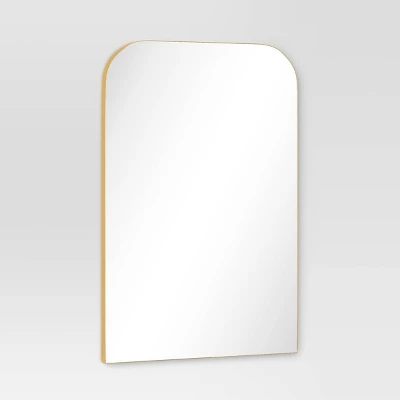 24" X 36" Infinity Mantle Mirror Brass - Threshold™ 4 24" X 36" Infinity Mantle Mirror Brass - Threshold™ - Image 2
