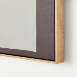 24" X 30" Simple Abstract Shape Framed Canvas - Threshold™ Designed With Studio McGee -Home Shop GUEST 8163a7eb b04b 4c7f bcfc e02594b09bb2