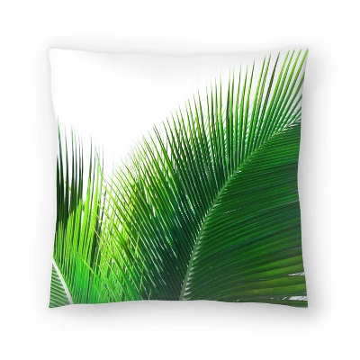 Single Palm Leaf By Tanya Shumkina Throw Pillow - Americanflat 9 Single Palm Leaf By Tanya Shumkina Throw Pillow - Americanflat - Image 7