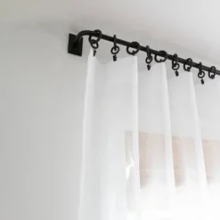 BohomadicStudio Geometric Shapes In Creme And Soft Pink Single Panel Sheer Window Curtain - Society 6 -Home Shop GUEST 82e773e7 c29c 449e aac7 7d38e37007d6 10