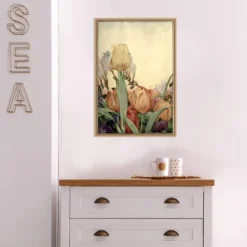 16" X 23" Garden Fantasy I Tulip Framed Canvas Wall Art - Amanti Art -Home Shop GUEST 83a535cd 5802 40d3 adb4 6f9e3d28e35c