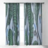 MSRYSTUDIO Retro Jungle Out Single Panel Sheer Window Curtain - Society6 -Home Shop GUEST 844ffdb0 baf5 4ad5 93f1 e1ba1e927984