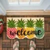 Evergreenful Pineapples Shaped Indoor Outdoor Natural Coir Doormat 1'4"x2'4" Multicolored 2 Evergreenful Pineapples Shaped Indoor Outdoor Natural Coir Doormat 1'4"x2'4" Multicolored -Home Shop GUEST 8aef5a2b ad5f 4c29 aebd d864757bb0ce