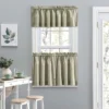 Ellis Lisa Solid Color Poly Cotton Duck Fabric 1.5" Rod Pocket For Simple Window Tailored Valance 58"x15" Mist -Home Shop GUEST 8b19208f 5d75 49e5 b6e1 adc1286f2979