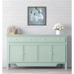 16" X 16" USA, Washington, Silverdale. Japanese Snowbell Tree Blossoms. Framed Canvas Wall Art - Amanti Art -Home Shop GUEST 8b1ac43b 6913 4f2f 90b7 61589b193812