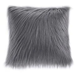 20"x20" Adelaide Faux Fur Square Throw Pillow - Madison Park -Home Shop GUEST 8c118aac dda0 486c ab0f cef3004aa72f