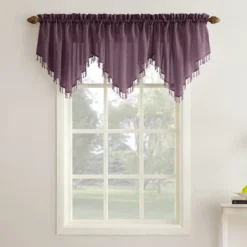 24"x51" Erica Crushed Sheer Voile Ascot Valance - No. 918 -Home Shop GUEST 8c4b5ccb bcf2 4d44 a5fe 0f27a465423b