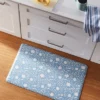 30" X 18" Floral Comfort Mat Blue - Threshold™ -Home Shop GUEST 8d917411 e3f8 42c9 84d8 8361b5b5c67b
