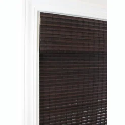 Radiance Newport 34-in Cordless Espresso Roman Shade -Home Shop GUEST 8fe001ad eca0 4b66 9fb9 d93c5a0f6813 3