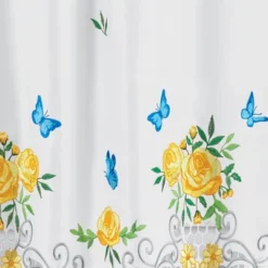 Collections Etc Floral Butterfly Curtains -Home Shop GUEST 927701a1 4e6d 47e5 8e7e 7ab965bb125c