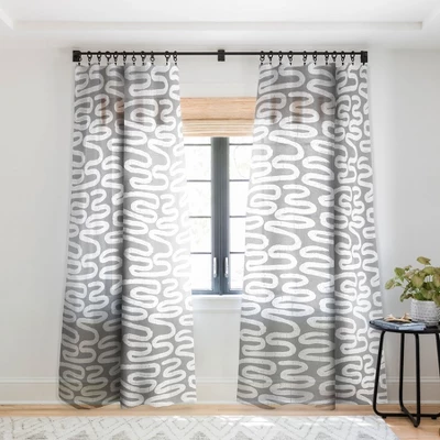 Holli Zollinger Ceres Ani Grey Single Panel Sheer Window Curtain - Society6 5 Holli Zollinger Ceres Ani Grey Single Panel Sheer Window Curtain - Society6 - Image 3