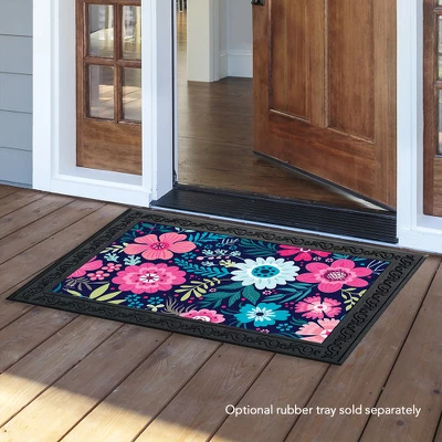 Bright Floral Spring Doormat Indoor Outdoor Primitive 30" X 18" Briarwood Lane 4 Bright Floral Spring Doormat Indoor Outdoor Primitive 30" X 18" Briarwood Lane - Image 2