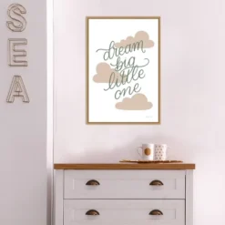 16" X 23" Boho Nursery IV By Becky Thorns Framed Canvas Wall Art Light Brown - Amanti Art -Home Shop GUEST 970f276d 652a 412e a90e 054bbc506c73