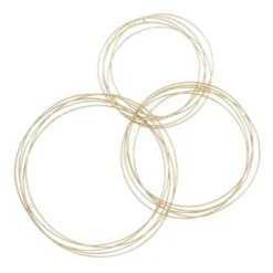 Metal Plate Overlapping Ring Wall Decor - CosmoLiving By Cosmopolitan -Home Shop GUEST 9992b09c f2e0 4d6f 957f 6325aa22274e