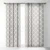 Avenie Neutral Damask Flourish 96" X 50" Single Panel Sheer Window Curtain - Society6 -Home Shop GUEST 9aa56510 fac8 4c4b 9c5f 145a01069865