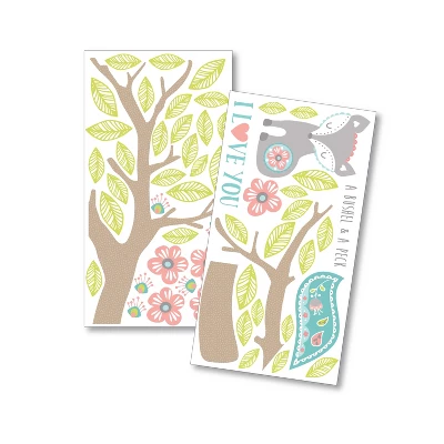 Fiona Wall Decals - Levtex Baby 3 Fiona Wall Decals - Levtex Baby