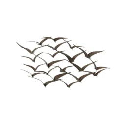 Metal Bird Flying Flock Wall Decor - Olivia & May -Home Shop GUEST 9bb7f29e 4c8d 4247 892a 03d93b3999f7