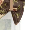Blossom Style Suspender 3" Rod Pocket Valance 50" X 16" Brown By RLF Home -Home Shop GUEST 9db77629 2ddb 483f 8b2e 8fd3da3f292a