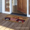 Briarwood Lane Patriotic Truck Coir Doormat Fourth Of July Natural Fiber Outdoor 30" X 18" -Home Shop GUEST 9e9797c8 005b 439b b6c7 2f63e6226396