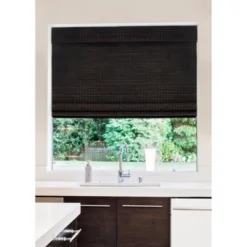 Radiance Newport 29-in Cordless Espresso Roman Shade -Home Shop GUEST a0791525 db21 4244 a590 ff2fcc4e445d