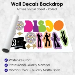 Big Dot Of Happiness 70’s Disco - Peel And Stick 1970s Disco Fever Party Decoration - Wall Decals Backdrop -Home Shop GUEST a0bfe56f a202 49dc 977c cd4046f855eb