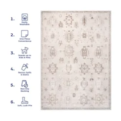 NuLOOM Krystin Distressed Machine Washable Area Rug 23 NuLOOM Krystin Distressed Machine Washable Area Rug -Home Shop GUEST a11fce3f ef44 4be2 a524 e5acb9f7b7ff