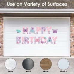 Big Dot Of Happiness Beautiful Butterfly - Peel And Stick Floral Birthday Party Large Banner Wall Decals - Happy Birthday 9 Big Dot Of Happiness Beautiful Butterfly - Peel And Stick Floral Birthday Party Large Banner Wall Decals - Happy Birthday -Home Shop GUEST a2920398 669f 43fb b61a f2e03c892cdd