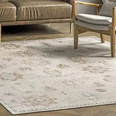 NuLOOM Krystin Distressed Machine Washable Area Rug 10 NuLOOM Krystin Distressed Machine Washable Area Rug - Image 8