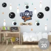 Big Dot Of Happiness Strike Up The Fun - Bowling - Peel And Stick Sports Decor Vinyl Wall Art Stickers - Wall Decals - Set Of 20 2 Big Dot Of Happiness Strike Up The Fun - Bowling - Peel And Stick Sports Decor Vinyl Wall Art Stickers - Wall Decals - Set Of 20 -Home Shop GUEST a37e3972 6f29 4277 a1bb 7f2d3a035d56