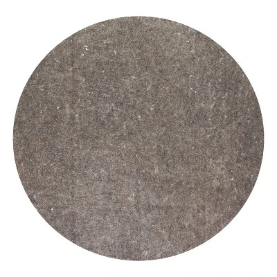 Round Premium Surface Rug Pad Gray - Anji Mountain 5 Round Premium Surface Rug Pad Gray - Anji Mountain - Image 3