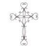 Metal Cross Scroll Wall Decor Black - Olivia & May -Home Shop GUEST a594cece 6480 44f1 9e3d 2340048494d8