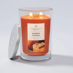 19oz Glass Jar Bourbon Pumpkin Candle - Home Scents 9 19oz Glass Jar Bourbon Pumpkin Candle - Home Scents -Home Shop GUEST a7149179 f5ff 4414 8b58 22c45aa29046