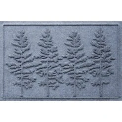 2'x3' Aqua Shield Fir Tree Indoor/Outdoor Doormat - Bungalow Flooring -Home Shop GUEST a7fda9bb c0db 45de 8e3a 5e0ee96a77e6