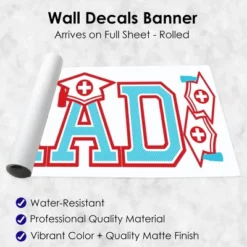 Big Dot Of Happiness Nurse Graduation Party Décor - Vinyl Wall Decals - Grad -Home Shop GUEST aec5bc54 043a 4190 8d95 14b94235731f