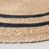 Round 5' Double Stripe Braided Jute Area Rug Charcoal/Tan - Hearth & Hand™ With Magnolia -Home Shop GUEST aec93249 e4da 4d8c 844c ee40d0192a0a
