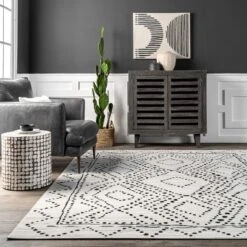 NuLOOM Mila Moroccan Diamond Trellis Area Rug 16 NuLOOM Mila Moroccan Diamond Trellis Area Rug -Home Shop GUEST af119c7b 2acb 4927 8ef6 84c974ada75b