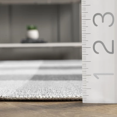 NuLOOM Lucy Machine Washable Farmhouse Buffalo Plaid Area Rug 4 NuLOOM Lucy Machine Washable Farmhouse Buffalo Plaid Area Rug - Image 2