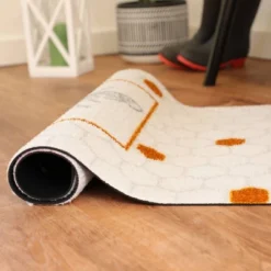 2'x3' ColorStar Bee Hex Door Mat White - Bungalow Flooring 12 2'x3' ColorStar Bee Hex Door Mat White - Bungalow Flooring -Home Shop GUEST b3cf035f 8d4e 4ddf 909d 886255d6ec7d