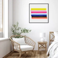 30" X 30" Linear Illusions III By Christine Essue Framed Canvas Wall Art Print - Amanti Art -Home Shop GUEST b628002c d353 4990 a0d1 87dfcf562ae5