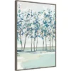 22" X 33" Blue Tree Ridge I By Isabelle Z Framed Canvas Wall Art Gray Wash - Amanti Art -Home Shop GUEST b6561578 7fef 4a5a 8442 7f35788e21ca