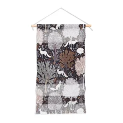 Avenie Countryside Forest Snow Fox Fiber Wall Hanging - Society6 -Home Shop GUEST b66b8dd0 5fb8 4639 866f 76b2a704ac43