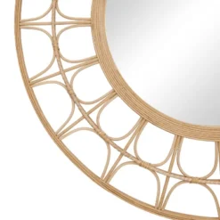 Bohemian Bamboo Starburst Wall Mirror Brown - Olivia & May -Home Shop GUEST bbff8e39 8cb4 4ede b60e c72722ac039c