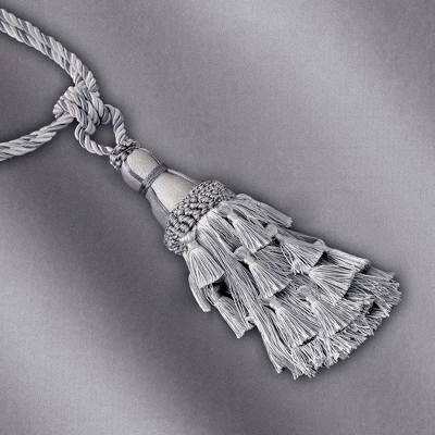 Charlotte Decorative Tassel Window Curtain Tieback - 24" - Elrene Home Fashions 8 Charlotte Decorative Tassel Window Curtain Tieback - 24" - Elrene Home Fashions - Image 6