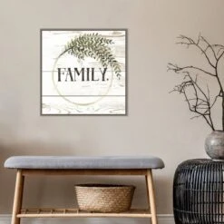 22" X 22" Family Farmhouse II By Grace Popp Framed Canvas Wall Art Gray Wash - Amanti Art -Home Shop GUEST bcfc928f 1666 43a4 9ec9 2fe7d0c8625e