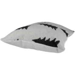 Northlight 18" White And Black Forest Trees Knit Christmas Throw Pillow -Home Shop GUEST bd1f884a d2b8 4bd2 a18d 4d5e9af72083