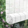 72" X 72" Outdoor Oval Vinyl Cord-Free PVC Rollup Blinds White - Radiance -Home Shop GUEST bfe110e6 61ee 4b7d a01f 02806c8ce23d