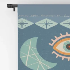 Carey Copeland Written In The Stars Milagros 84" X 50" Single Panel Blackout Window Curtain - Deny Designs 8 Carey Copeland Written In The Stars Milagros 84" X 50" Single Panel Blackout Window Curtain - Deny Designs -Home Shop GUEST c1d0747c 76f4 4463 a483 84fca88f0b82