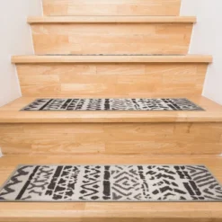 World Rug Gallery Bohemian Design Geometric Non-Slip Stair Treads 16 World Rug Gallery Bohemian Design Geometric Non-Slip Stair Treads -Home Shop GUEST c25665b5 350d 495d b1cb b1d960a15898