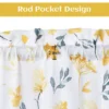 Trinity Farmhouse Watercolor Floral Flower Leaf Design Kitchen Curtains For Cafe Bathroom -Home Shop GUEST c27fccf6 2d0d 4d6e 89e2 2179852b9d62