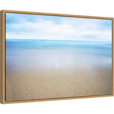 23" X 16" Hawaiian Shoreline And Ocean By Design Pics Danita Delimont Framed Canvas Wall Art - Amanti Art 3 23" X 16" Hawaiian Shoreline And Ocean By Design Pics Danita Delimont Framed Canvas Wall Art - Amanti Art